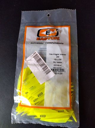 100 Plumas flecha tiro con arco Easton flight 200 