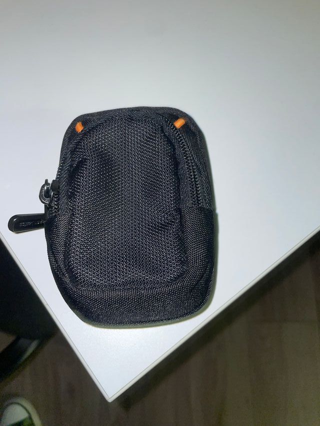 Custodia nera per Fotocamera con imbottitura int.