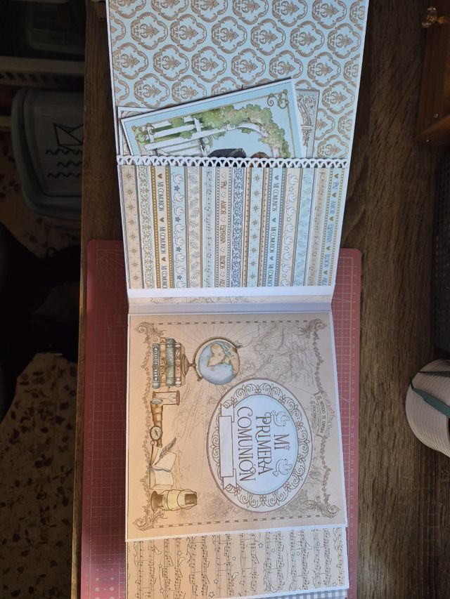 Album scrap comunion niño