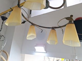 Lámpara vintage 5 luces