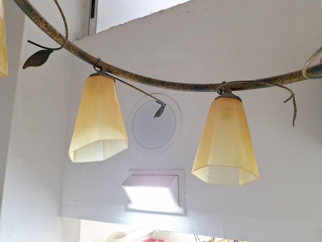 Lámpara vintage 5 luces