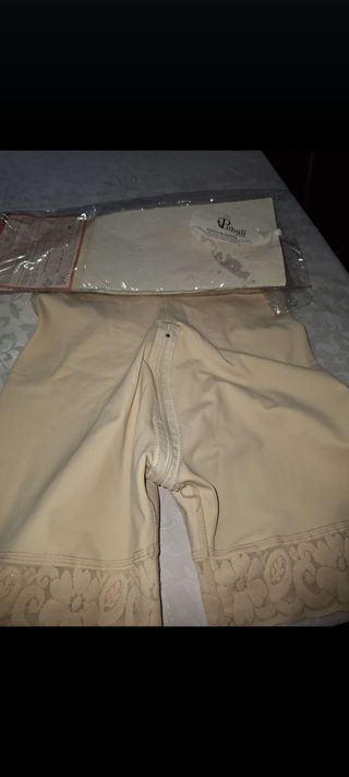 Faja reductora Pitbull beige
