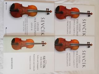 Libros violin Sevcik