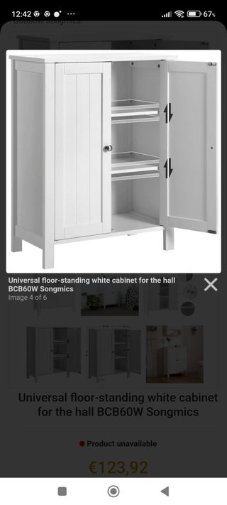 Armario de Baño Armario almacenamiento