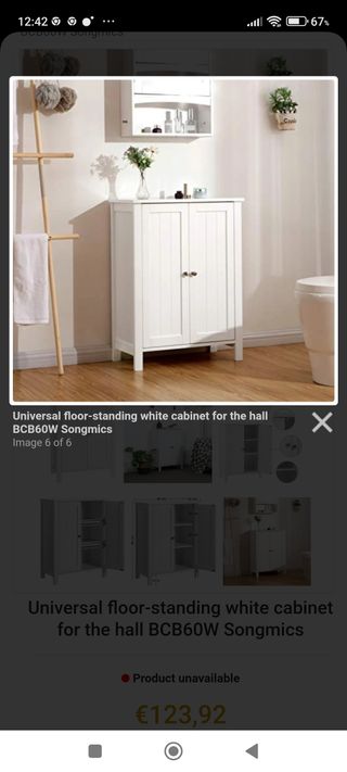 Armario de Baño Armario almacenamiento