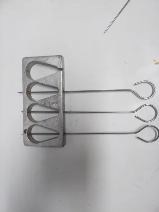 plomo de pesca molde