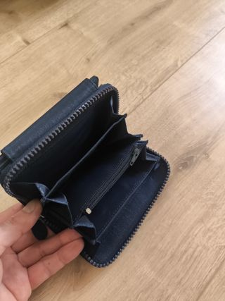3 Monederos mujer - Azul y Negro