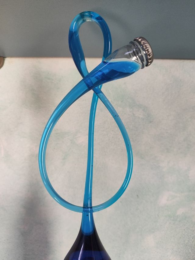 Botella Corona Decorativa