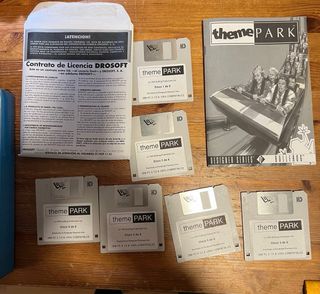 Theme Park PC Disquete 3.5 pulgadas