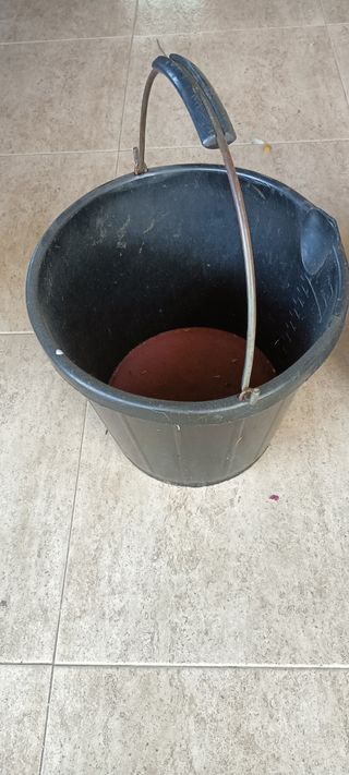 Cubos plástico negro