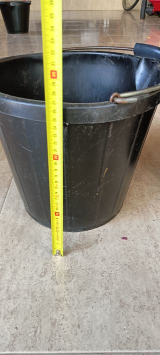 Cubos plástico negro