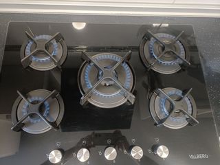 Placa gas 5 fuegos
