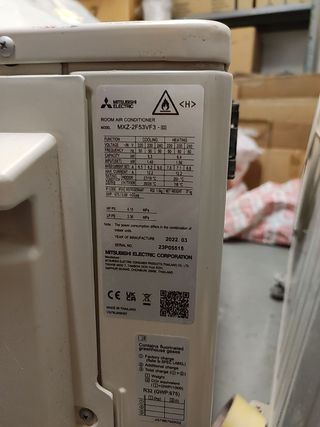 Mitsubishi Electric 2x1 (6 meses)gama alta.