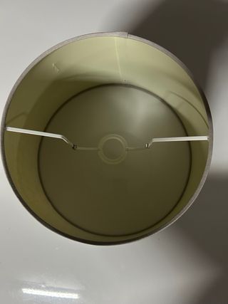 Pantalla lámpara lino beige