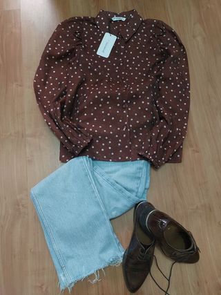 Camisa Stradivarius 