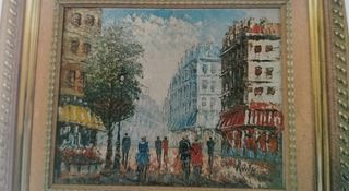 Cuadro París - Óleo sobre lienzo