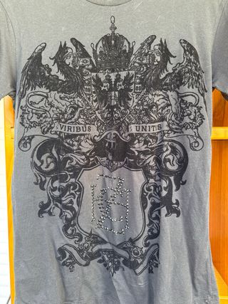 Camiseta Zara Man pedrería - Talla 20
