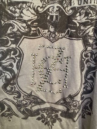 Camiseta Zara Man pedrería - Talla 20