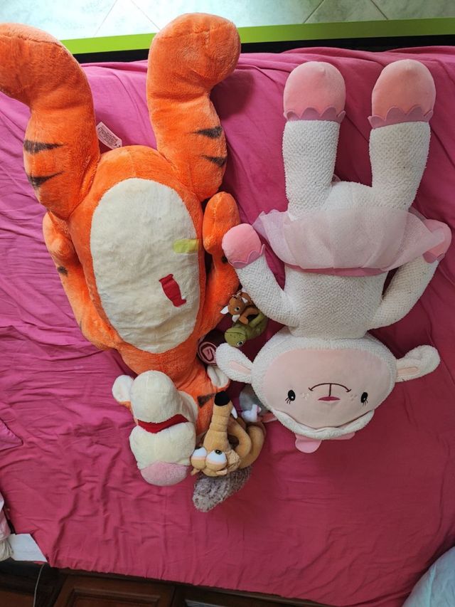 6 Pupazzi morbidi grandi