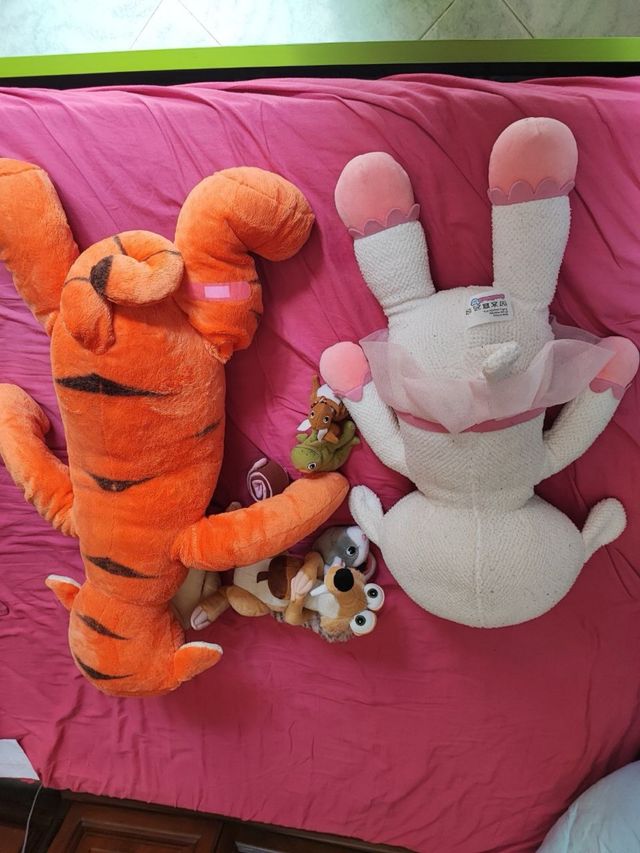 6 Pupazzi morbidi grandi