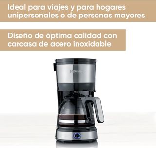 Cafetera de goteo pequeña para 4 tazas Severin