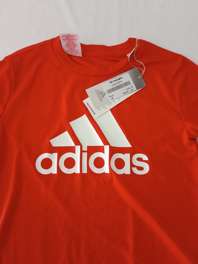 camiseta adidas de niño talla 140