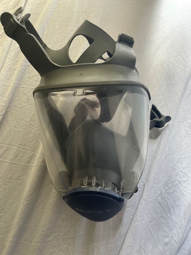 Mascara nueva de trabajo