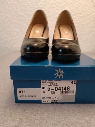 Tacones negros Daniela Vega - 40EU