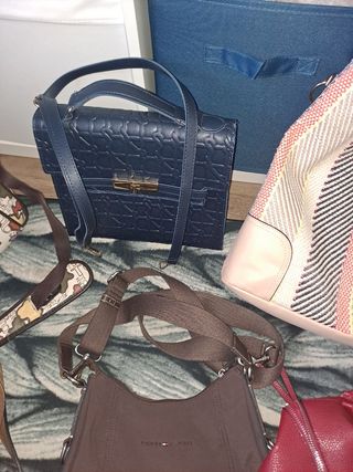 Bolsos (Uno de Tommy Hilfiger) y variados