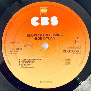 LP Vinilo Bob Dylan - Slow Train Coming