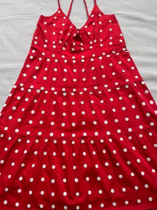 Vestido de tirantes. Almatrichi