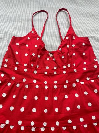 Vestido de tirantes. Almatrichi