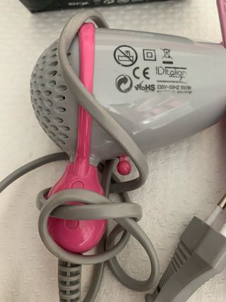 Kit viaje Pink Styler: secador + plancha