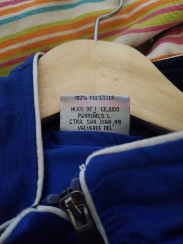 Chaqueta Recreativo Huelva firmada 2007/2008