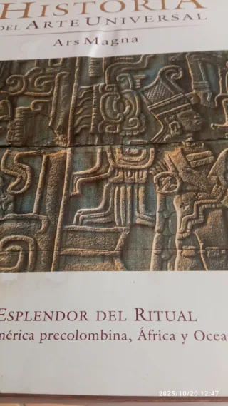 7 Tomos Historia del  Arte Universal. Gran Formato