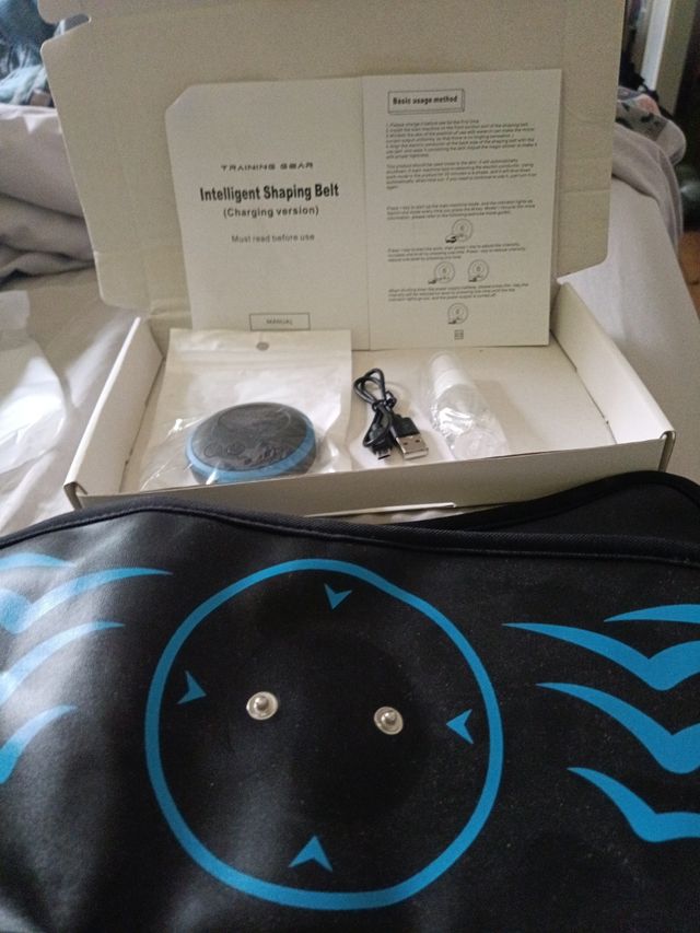 Electroestimulador abdominal