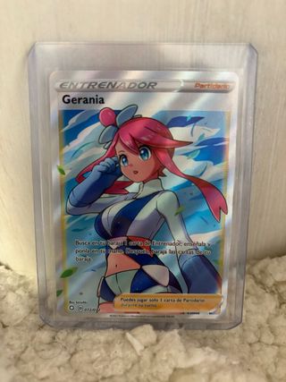 Carta Gerania Full art - Pokémon