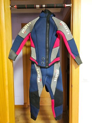 Traje neopreno mujer buceo Mares