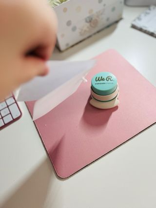 Grapadora sin grapas.