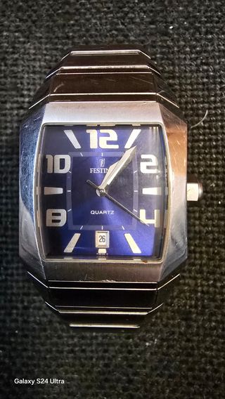 Festina cuarzo azul - Reloj hombre, mujer.