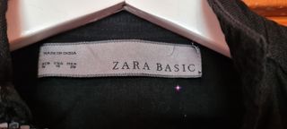 Chaleco Zara de loneta con brillos
