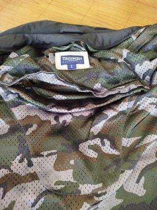Chaqueta Triumph moto L