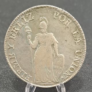 8 Reales  Cuzco (Perú)  1840 A