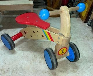 Triciclo madera niños