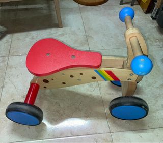 Triciclo madera niños