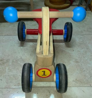 Triciclo madera niños