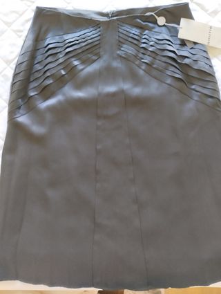Falda negra Amitie seda