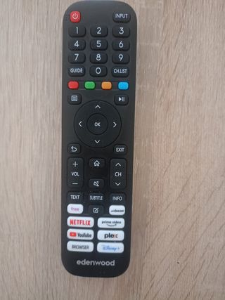 TV 75" Smart TV negra