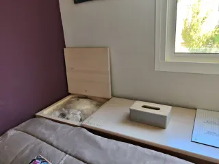 Mueble dormitorio modular cama de matrimonio