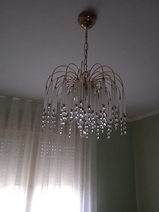 Lampara araña de cristal de strass